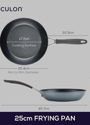 Circulon A1 Series with ScratchDefense Technology Nonstick Induction Frying Pan/Skillet, 10 Inch, Graphite