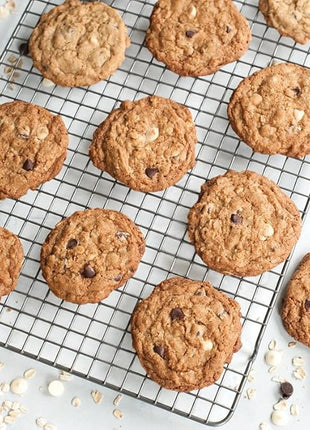 Nordic Ware Prism Half Sheet with Oven Safe Grid, 1 Pack, Natural