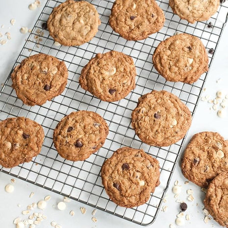 Nordic Ware Prism Half Sheet with Oven Safe Grid, 1 Pack, Natural