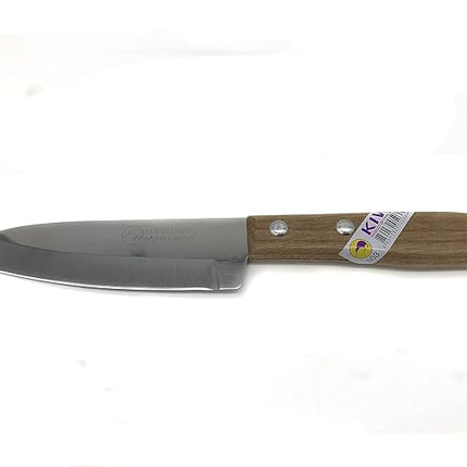 Kiwi 4" Sharp Pairing Knife, with wood Handle # 503