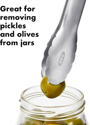 OXO Good Grips Stainless Steel Mini Tongs - 2 Pack