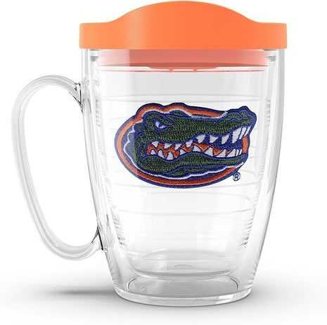Tervis Made in USA Double Walled University of Florida Gators Insulated Tumbler Cup Keeps Drinks Cold & Hot, 16oz, Gator