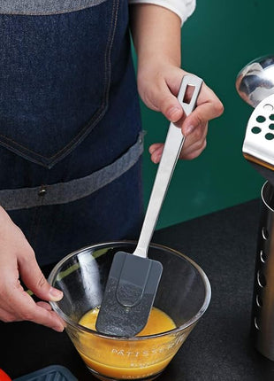 Silicone Spatulas, Berglander Flexible Scrapers Baking Mixing Tool, Baking Tools, Rubber Spatula, Heat Resistant, Dishwasher Safe, Easy to Clean