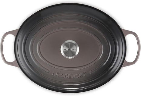 Le Creuset Enameled Cast Iron Signature Oval Dutch Oven, 9.5 qt., Oyster