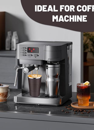 Insulated Coffee Tumblers with Flip Lid 12oz / 17oz, Stainless Steel Travel Coffee Mug Leak Proof, Vacuum Insulated Coffee Mug Reusable Cup, Keeps Cold and Hot for Coffee Tea