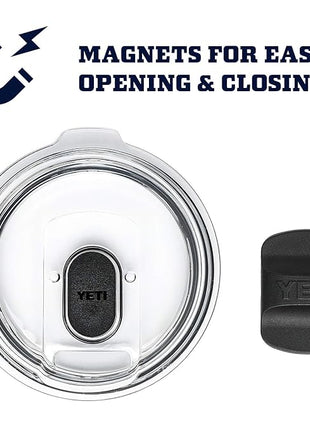 YETI Rambler 20 oz Tumbler, Stainless Steel, Vacuum Insulated with MagSlider Lid, Coral