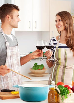 Cast Iron Dutch Oven, 3 QT Round Dutch Oven Pot with Self Basting Lid for Home Baking, Braiser, Cooking, Great Christmas Gifts for Family,Teal