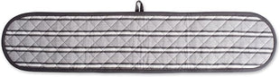 DII Double Strip Chef Kitchen Cooking & Baking Collection, Double Oven Mitt, 35x7.5, Mineral Gray