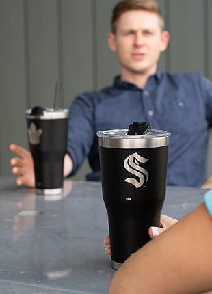 Simple Modern Officially Licensed NHL Arizona Coyote 30oz Cruiser Tumbler Insulated Travel Mug Cup with Flip Lid and Straw