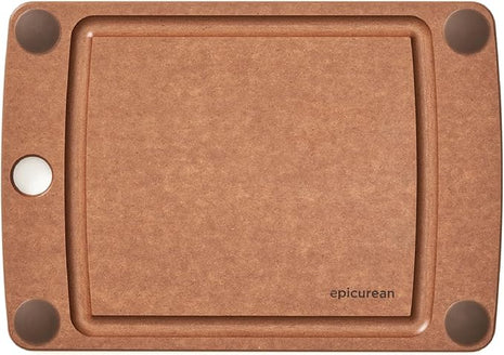 Epicurean All-in-One 10" × 7" Cutting Board in Nutmeg