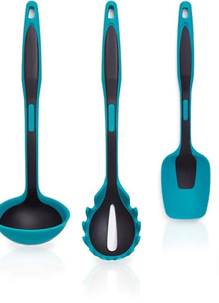 Premium Kitchen Cooking Utensil Set - 6 piece Silicone Kitchenware Non-Stick Cooking Tools - Silicone Cooking Kitchen Spatula Set - Silicone Kitchen Utensil Set - Heat Resistant Dishwasher Safe