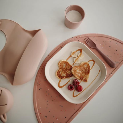 mushie Dinnerware Cups For Kids | Made in Denmark, Set of 2 (Blush)