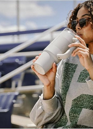 STANLEY Quencher ProTour Flip Straw Tumbler with Leakproof Lid | Built-In Straw & Handle | Cupholder Compatible for Travel | Insulated Stainless Steel Cup | BPA-Free