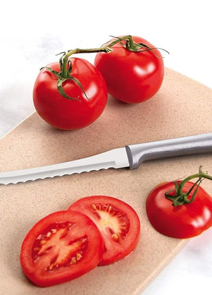 Rada Cutlery 3-Piece Cooking Essentials Knife Gift Set (S49), Stainless Steel Hollow Ground Blades, Made in USA, Silver Handles