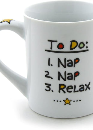 Enesco Our Name Is Mud Cuppa Doodle Retired Mug, 4.5 inches