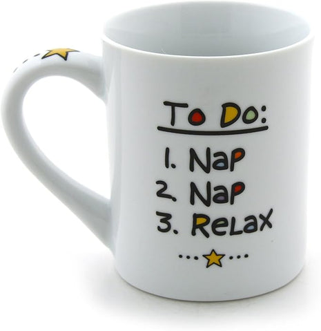 Enesco Our Name Is Mud Cuppa Doodle Retired Mug, 4.5 inches