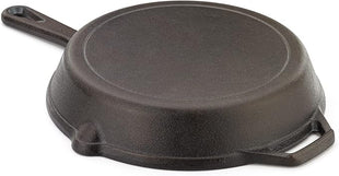 Mercer Culinary Pre-Seasoned Cast Iron Skillet, 10.25-Inch