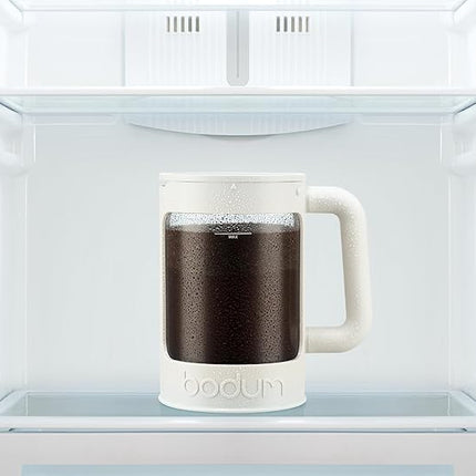 Bodum 51oz Cold Brew Coffee Maker, White - Made in Portugal