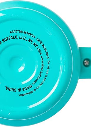 Silver Buffalo Adventure Time Featuring BMO Stainless Steel Tumbler with Handle and Straw, Fits in Standard Cup Holder, 40 Ounces