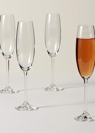 Lenox Tuscany Classics 4pc Toasting Flute Set, 2.3 LB, Clear
