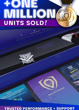 Dalstrong Yanagiba Knife - 9.5 inch - Phantom Series - Sushi Knife - Japanese High-Carbon AUS8 Steel - Pakkawood Handle - Japanese Knife - Sheath Included