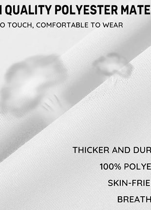 2 Pcs Plus Size Chef Apron, Unisex Professional Apron with 2 Pockets for Cooking, Work, Baking (Larger Size)