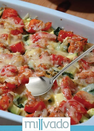 Stainless Steel Big Cooking Spoon, Kitchen Utensils and Gadgets, 15 Inch Large Spoon For for Cooking, Basting, Serving, Dishwasher Safe Metal Utensil, Durable, Solid Construction