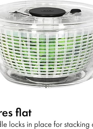 OXO Good Grips Little Salad & Herb Salad Spinner, Fruit Washer and Lettuce Spinner