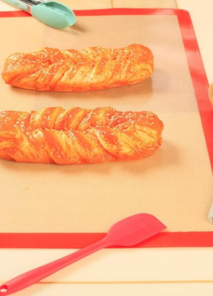 AMYONE Silicone Baking Mats for Full Size Sheet Pan, Non-Stick Silicone Baking Sheet Liners for Cookies/Pastries/Chicken/Vegetables, Food Grade Silicone Mat for 18 x 26-inch Full Baking Pans, 1 PCS