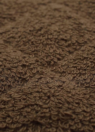 100% Cotton Kitchen Everyday Basic Terry Pot Holder Heat Resistant Coaster Potholder for Cooking and Baking Set of 5 Brown