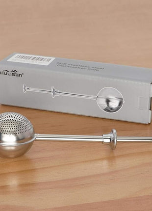 HULISEN Flour Duster for Baking, One-Handed Operation, 304 Stainless Steel Powdered Sugar Shaker Duster, Pick Up and Dust Flour Sifter, Gift Package