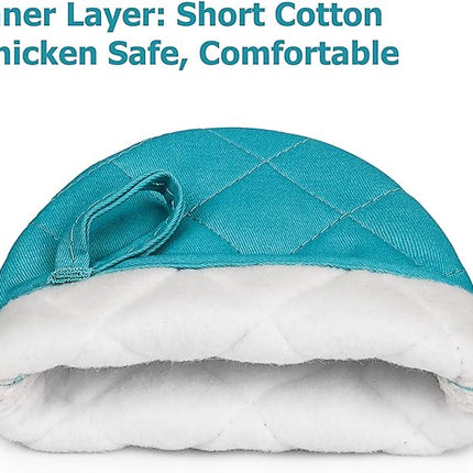 1 Pair Short Oven Mitts, Heat Resistant Silicone Kitchen Mini Oven Mitts for 500 Degrees, Non-Slip Grip Surfaces and Hanging Loop Gloves, Baking Grilling Barbecue Microwave Machine Washable