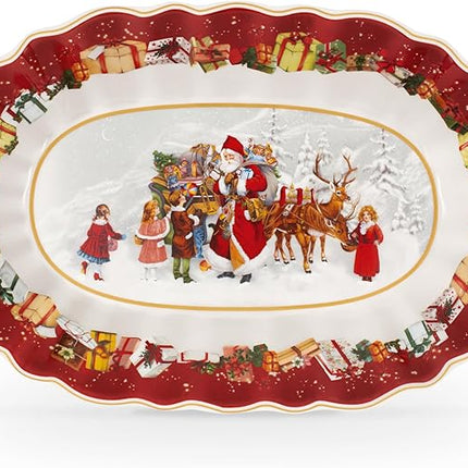 Villeroy & Boch 14-8332-2556 Pastry Plate, Porcelain, Red