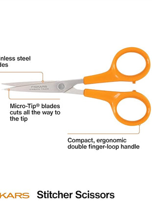 Fiskars Stitcher Scissors (No. 5)
