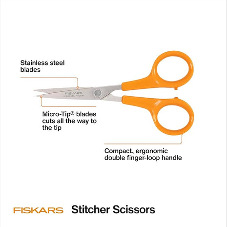 Fiskars Stitcher Scissors (No. 5)