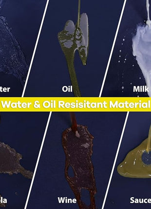 ROTANET Extra Large Apron for Men Adjustable Bib Aprons with 2 Pockets Cooking Kitchen Women Chef Water & Oil Resistant