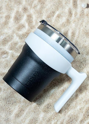 BJPKPK Tumbler With Handle And Straw 40 oz Insulated Tumblers With Lid Stainless Steel Travel Coffee Cups,Day Night