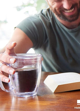 Tervis Made in USA Double Walled Arkansas Razorbacks Insulated Tumbler Cup Keeps Drinks Cold & Hot, 16oz Mug, Emblem