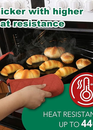 Joyhalo 6 Pack Pot Holders for Kitchen,Cotton Oven Holder with Great Heat Resistance,Non Slip Hot Pads for Kitchen Clearance,Spice