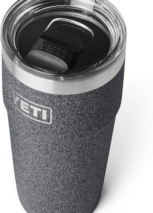 YETI Rambler Stackable Pint, Vacuum Insulated, Stainless Steel with MagSlider Lid