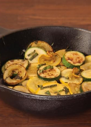 Lodge Wildlife Series-8" Cast Iron Skillet with Duck Scene, 8", Black