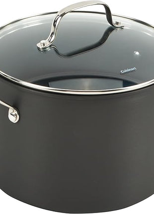 Cuisinart 14-Piece Cookware Set, Chef's Classic NonStick Hard Anodized, Gray, 66-14N