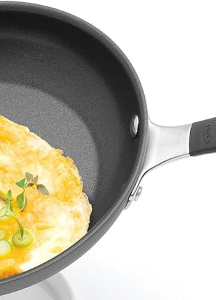 OXO Good Grips Hard Anodized PFOA-Free Nonstick 8" and 10" Frying Pan Skillet set Black