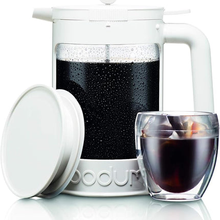 Bodum 51oz Cold Brew Coffee Maker, White - Made in Portugal