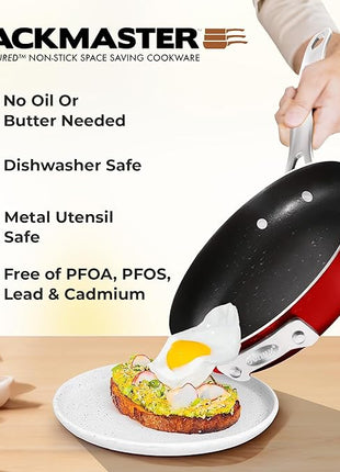 Gotham Steel 10 Piece Pots and Pans Set Non Stick Cookware Set, Kitchen Cookware Sets, Pot and Pan Set, Pot Set, Non Toxic Cookware Set, Frying Pan Set, Dishwasher Safe