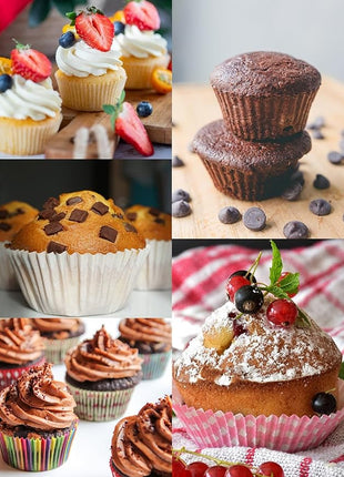 4 Cup Muffin Pan 2 Pack, Nonstick Mini Muffin Tin for Air Fryer, 1.18In Deep Cupcake Baking Pan for Frittatas, Tarts, Brownies