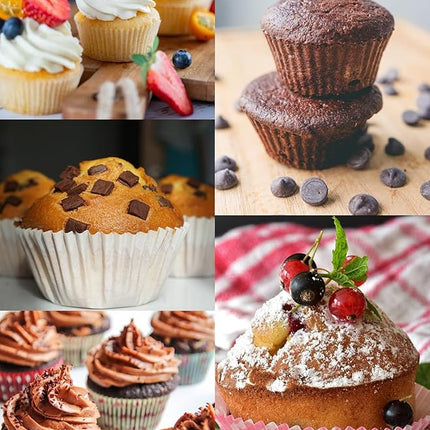 4 Cup Muffin Pan 2 Pack, Nonstick Mini Muffin Tin for Air Fryer, 1.18In Deep Cupcake Baking Pan for Frittatas, Tarts, Brownies