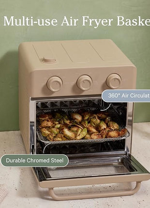 Our Place Wonder Oven Essentials Kit | Extra Air Fryer Basket & Nonstick Ceramic-Coated Bake Pan | Oven Safe, Eco-Friendly | Blue Salt