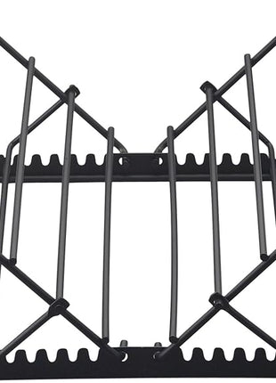 HIC Kitchen Roasting Adjustable Baking Rack, Nonstick-Coated Steel, Adjusts to 7 Different Positions, 11.5 x 10.5 x 0.5-Inches