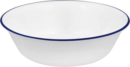 Corelle Ocean Blues Chip and Break Resistant Dinner Set for 4 Person, Blue, 12-Piece